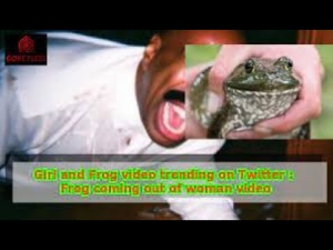 Frog porn video