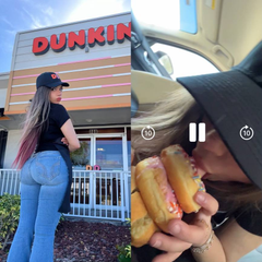 Katiana Kay Dunkin Donuts Porn Video