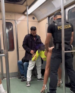 Video de Luna Bella xxx en el Vagon del Metro